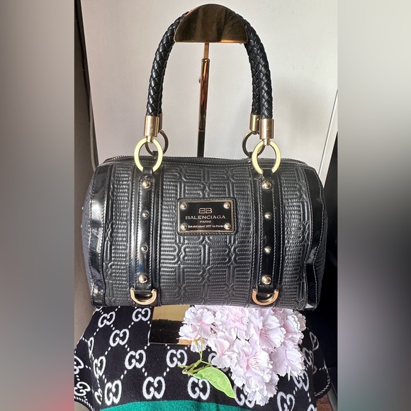 balenciaga boston bag